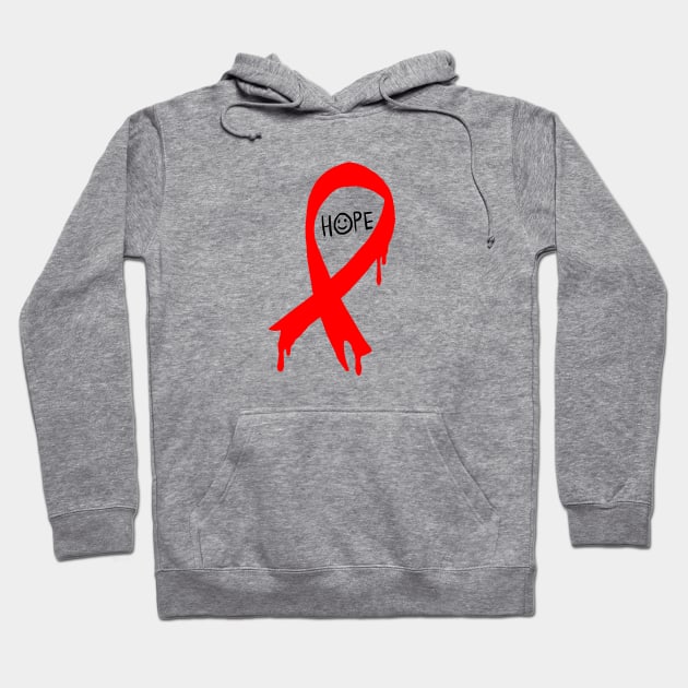 Hope For Aids Hoodie by yogisnanda